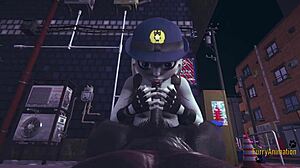 Fedezd fel a Zootropia világát Judy Hopps-szal ebben a 3D szőrös hentai videóban